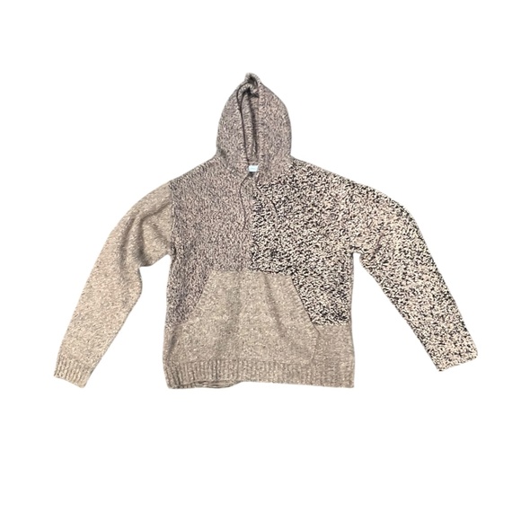 John Elliott hoodie CASHMERE CARDIGAN textured sweater zip Size 4 / (size XL)